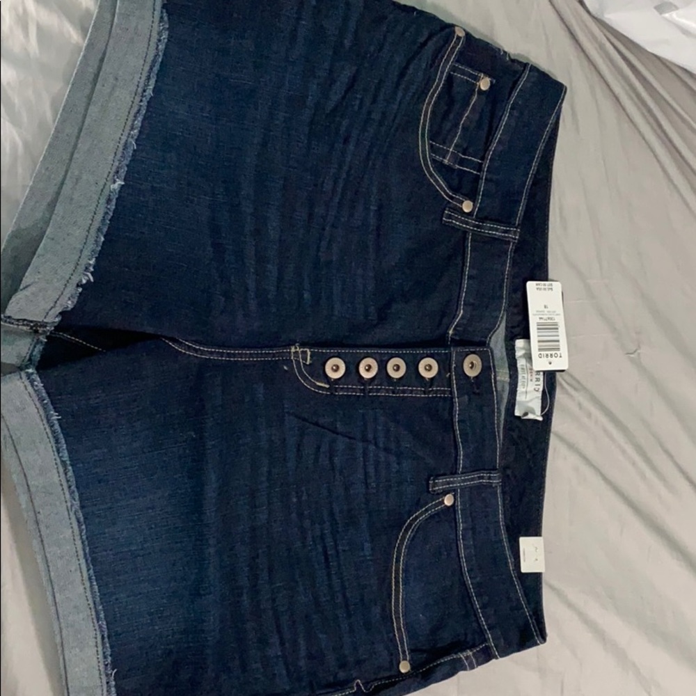 Torrid denim shorts